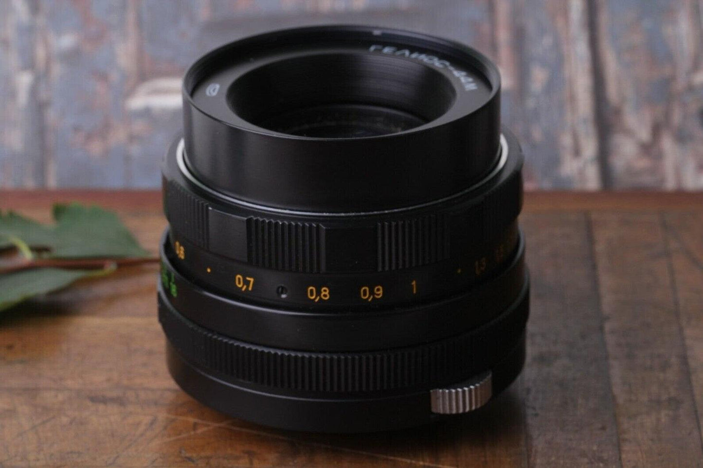Helios 44M Soviet lens 58mm f/2 M42 Sony E mount, Sony NEX adaptor.