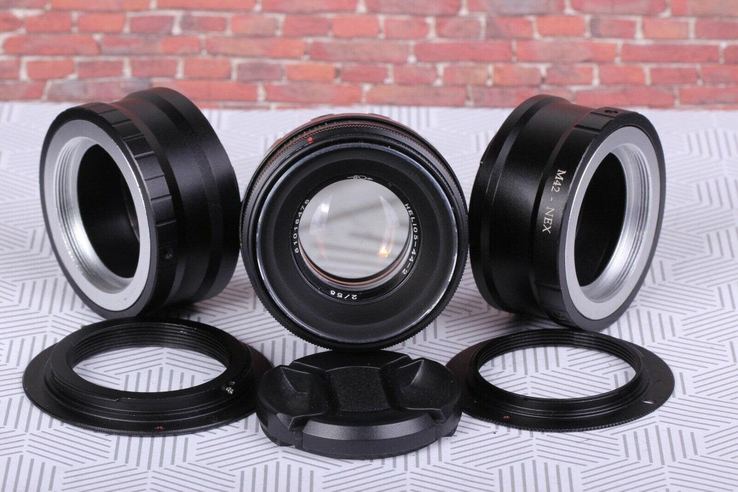 Original Helios 44-2 Lens Soviet USSR Vintage with any adapter on your choice.