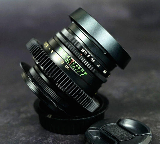 Anamorphic Helios 44-2 Lens Soviet Cine Mod with M42 mount for Canon EOS