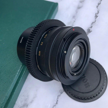 Anamorphic Helios 44M Lens Soviet Cine Mod with M42 mount for Canon EOS