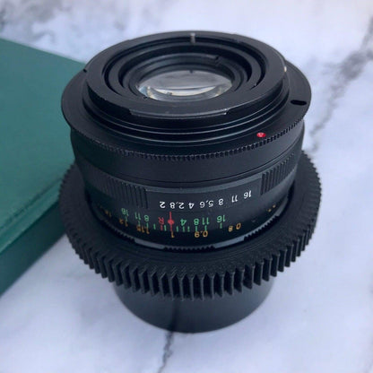Anamorphic Helios 44M Lens Soviet Cine Mod with M42 mount for Canon EOS