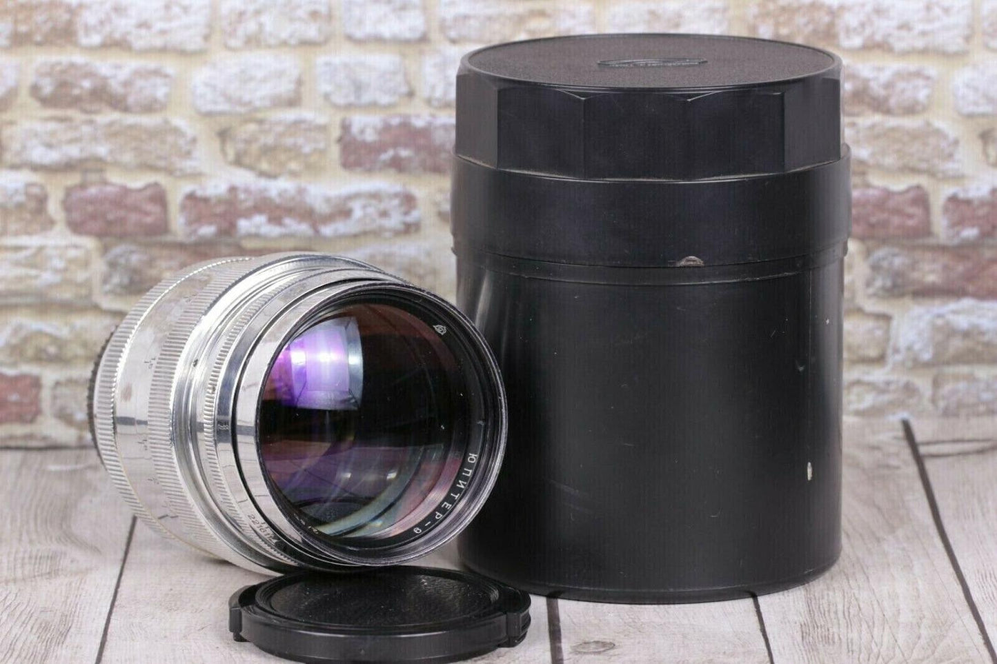 Jupiter-9 f2.0 85mm. Soviet USSR Vintage portrait lens for mount M42