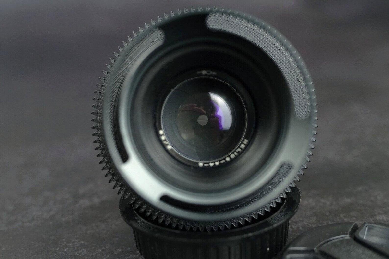 Anamorphic Helios 44-2 Lens Soviet Cine Mod with Sony E mount for Sony NEX.