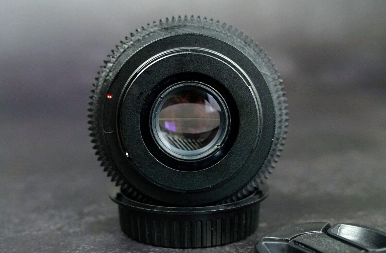 Anamorphic Helios 44-2 Lens Soviet Cine Mod with Sony E mount for Sony NEX.