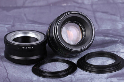 Helios-44-2 58mm F2 Bokeh Portrait Lens DSLR Soviet with SONY NEX