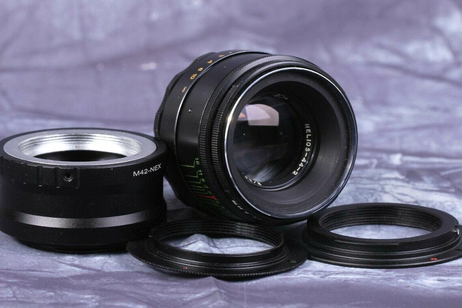 Helios-44-2 58mm F2 Bokeh Portrait Lens DSLR Soviet with SONY NEX
