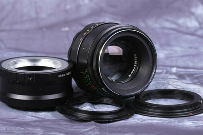 Helios-44-2 58mm F2 Bokeh Portrait Lens DSLR Soviet with SONY NEX