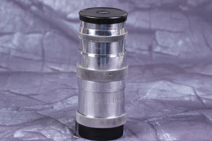Wide Soviet lens Jupiter-11 1:4 F=135mm For Leica telephoto lens M39 Screw mount