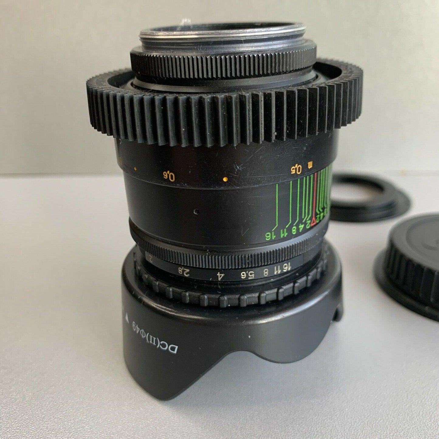 Anamorphic Helios 44-2 Lens Soviet Cine Mod with Canon EF mount