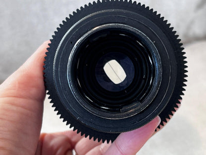 Wide Soviet Anamorphic Jupiter-37A Lens 135mm f/3.5 M42 with any adaptor on your choice.