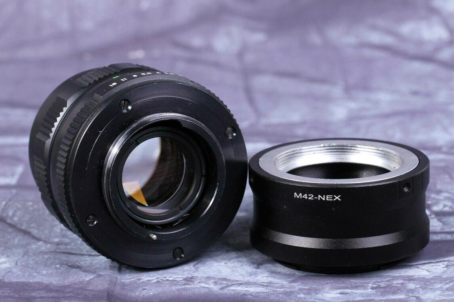 Helios-44-2 58mm F2 Bokeh Portrait Lens DSLR Soviet with SONY NEX