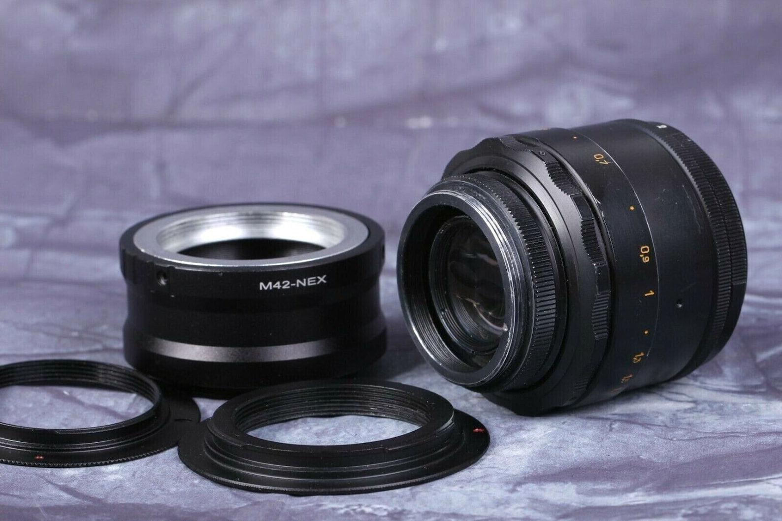 Helios-44-2 58mm F2 Bokeh Portrait Lens DSLR Soviet with SONY NEX