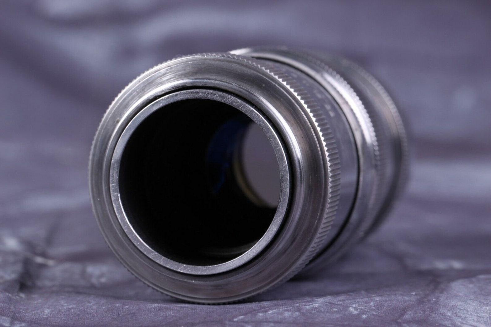 Wide Soviet lens Jupiter-11 1:4 F=135mm For Leica telephoto lens M39 Screw mount