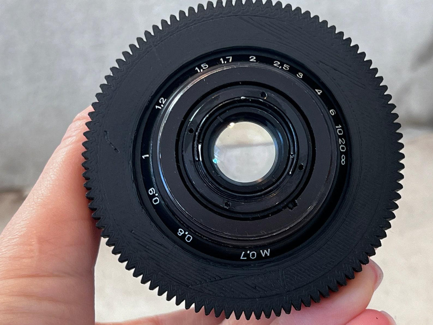 Mir-1B 1V 37mm f2.8 Wide Soviet USSR lens with any adaptor of your choice.