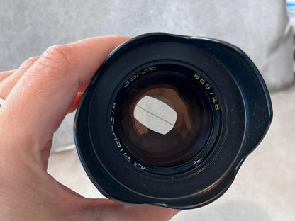 Wide Soviet Anamorphic Jupiter-37A Lens 135mm f/3.5 M42 with any adaptor on your choice.