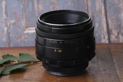 KMZ Helios 44 -2 Lens DSLR Bokeh Modified with Sony Nex adaptor