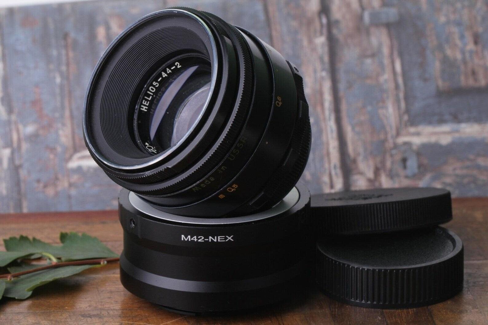 KMZ Helios 44 -2 Lens DSLR Bokeh Modified with Sony Nex adaptor