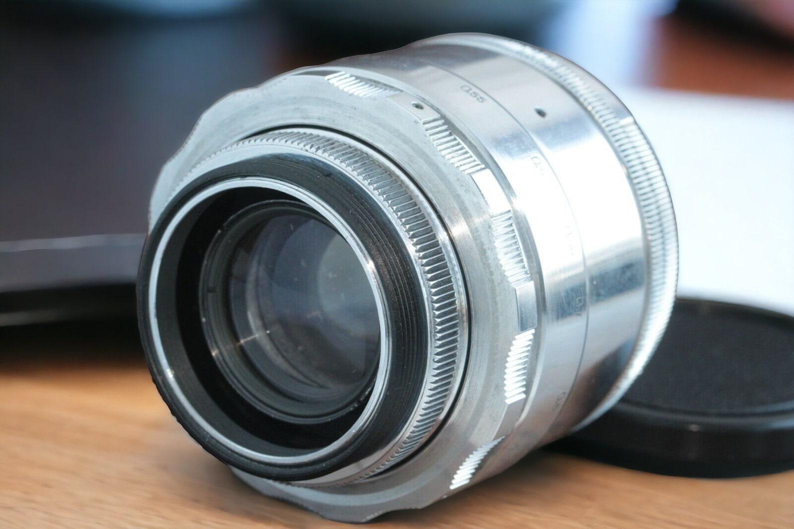 Helios 44 2/58 Silver Lens M39 M42 Bokeh Portrait SLR Soviet