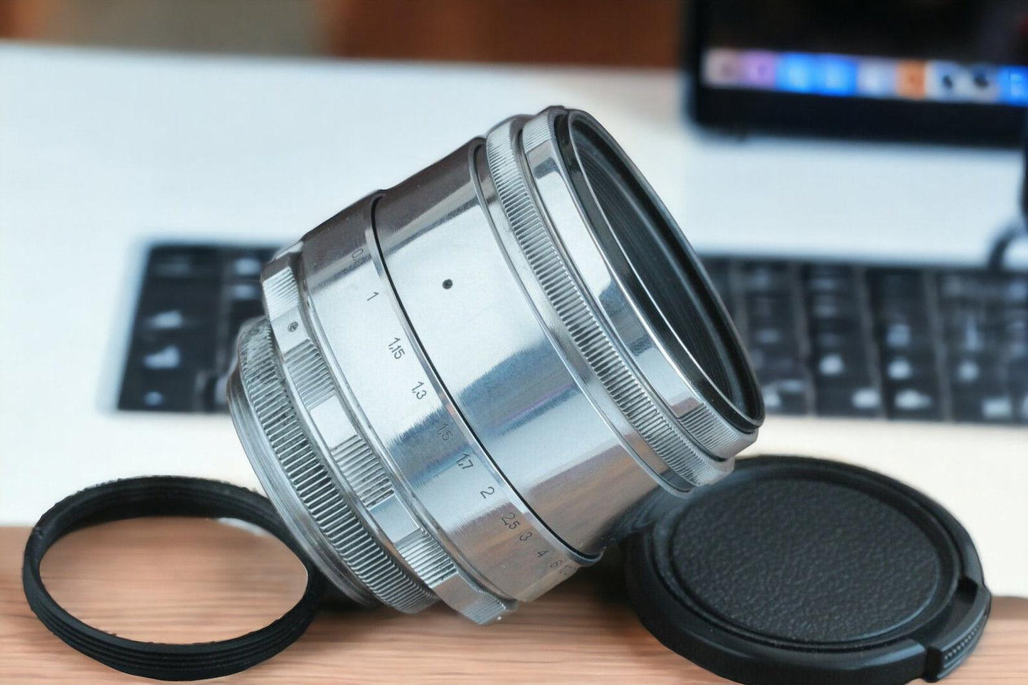 Helios 44 2/58 Silver Lens M39 M42 Bokeh Portrait SLR Soviet