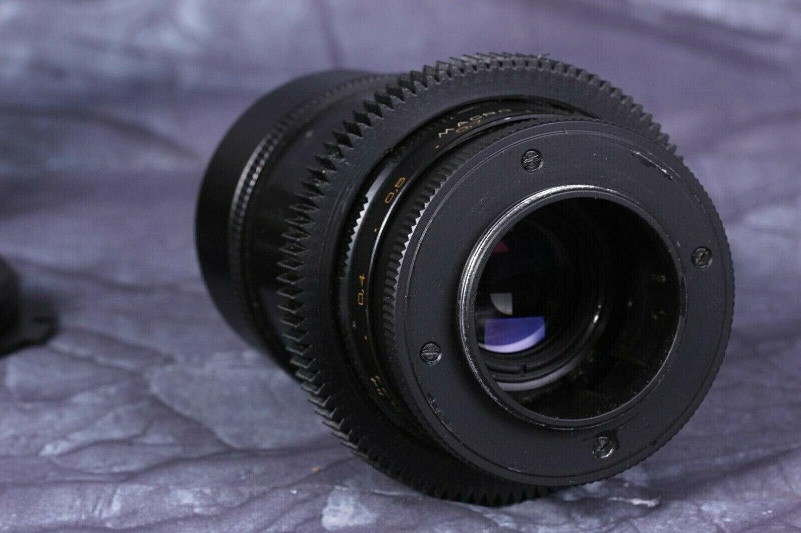 Cine Lens MC Volna 9 Soviet Macro 50mm Bokeh Adaptor Choice