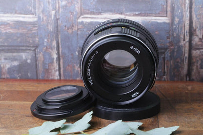 Original Helios 44M-4 Bokeh Portrait Lens Russian 58mm M42 with any adaptor