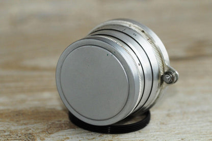 Jupiter-8 50mm Leica Lens USSR Soviet M39 Leica Screw Mount and Leica Adapter