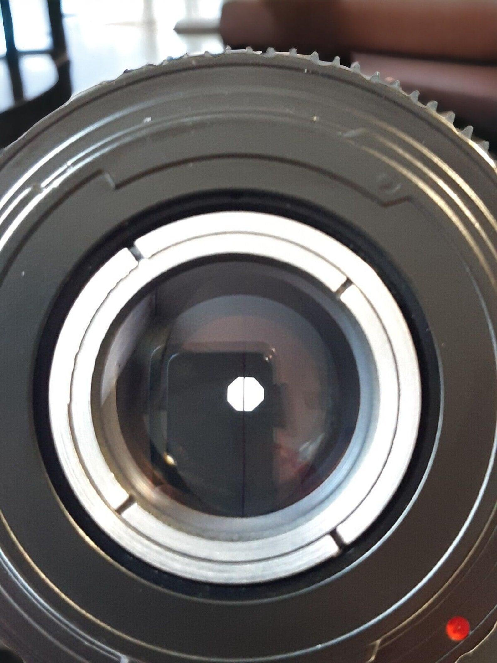 Anamorphic Helios 44M Lens Soviet Cine Mod with Canon EF mount for Canon EOS