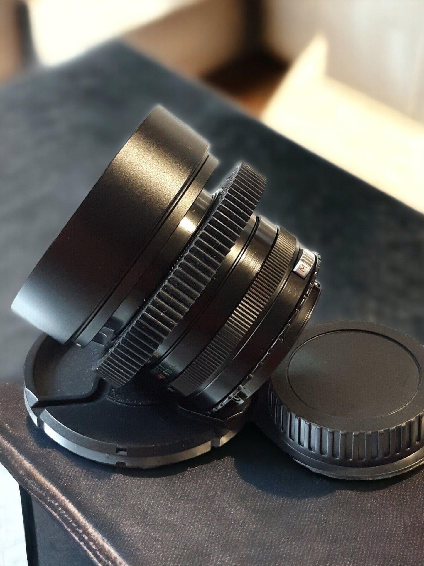 Anamorphic Helios 44M Lens Soviet Cine Mod with Canon EF mount for Canon EOS