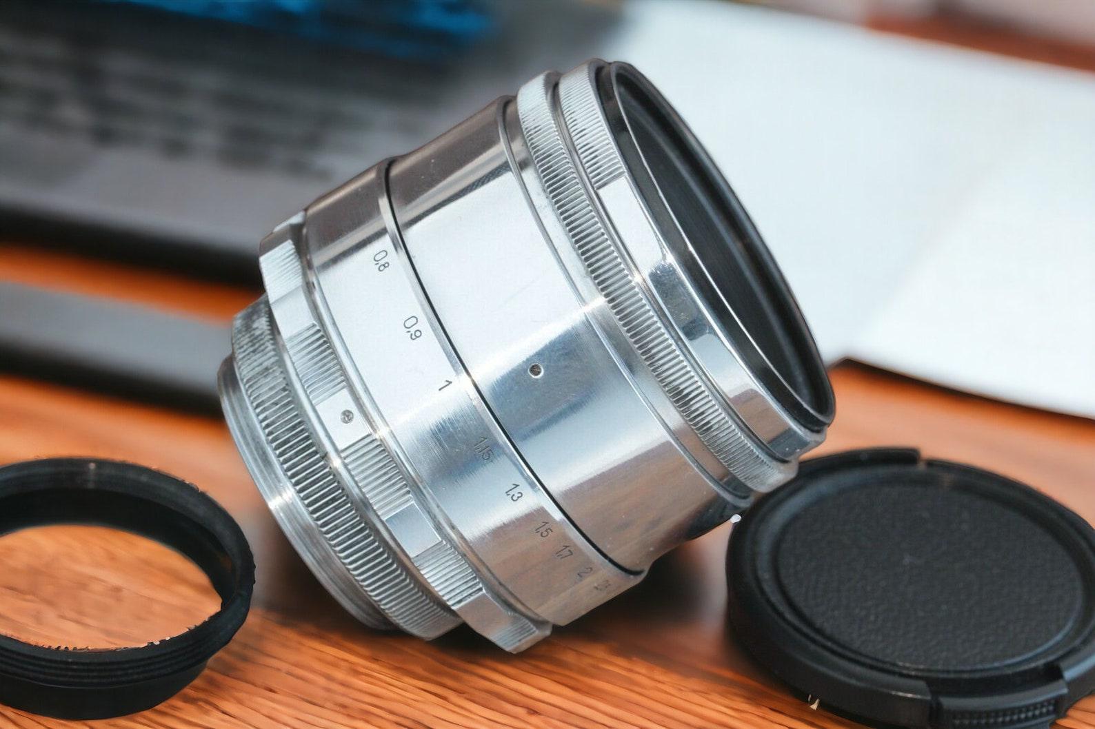 Helios 44 2/58 Silver Lens M39 M42 Bokeh Portrait SLR Soviet