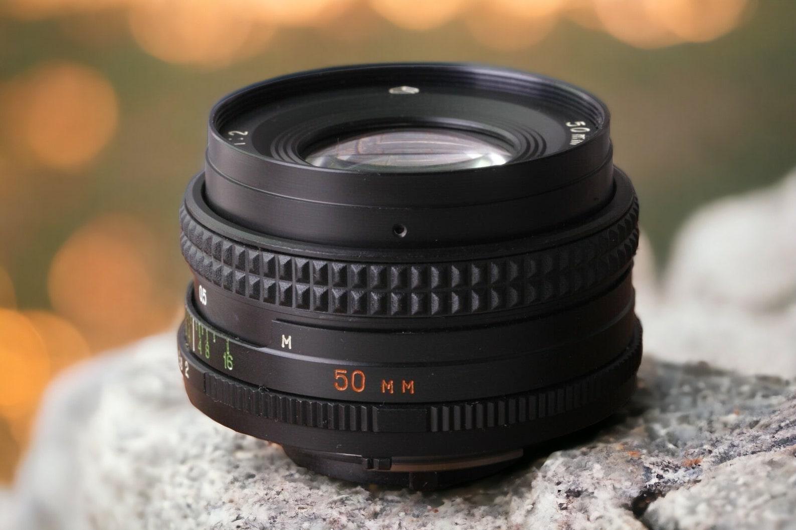 Helios 81H N Lens Soviet Portrait Arsat Manual with Nikon Ai mount