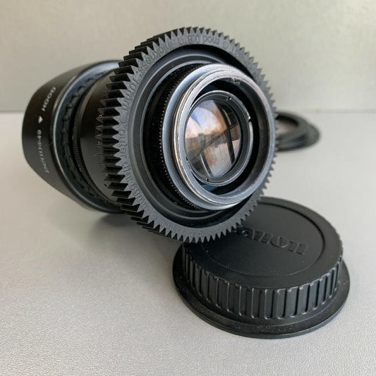 Anamorphic Helios 44-2 Lens Soviet Cine Mod with Canon EF mount