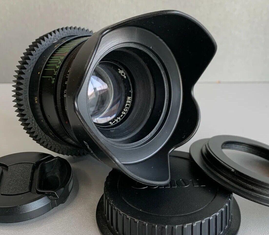 Anamorphic Helios 44-2 Lens Soviet USSR Bokeh Mod with Sony NEX adapter