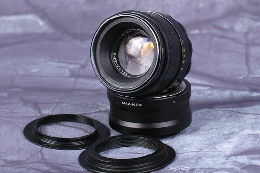 Helios-44-2 58mm F2 Bokeh Portrait Lens DSLR Soviet with SONY NEX