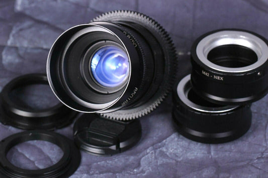 Cine Lens MC Volna 9 Soviet Macro 50mm Bokeh Adaptor Choice